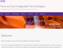 Tablet Screenshot of facetofaceit.com